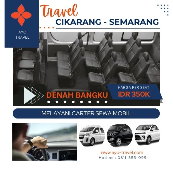 travel cikarang semarang via tol door to door